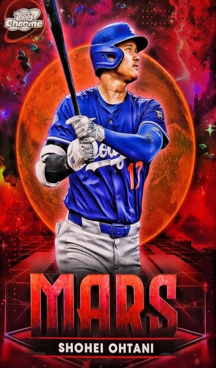 Shohei Ohtani 2025 topps Topps Cosmic Chrome