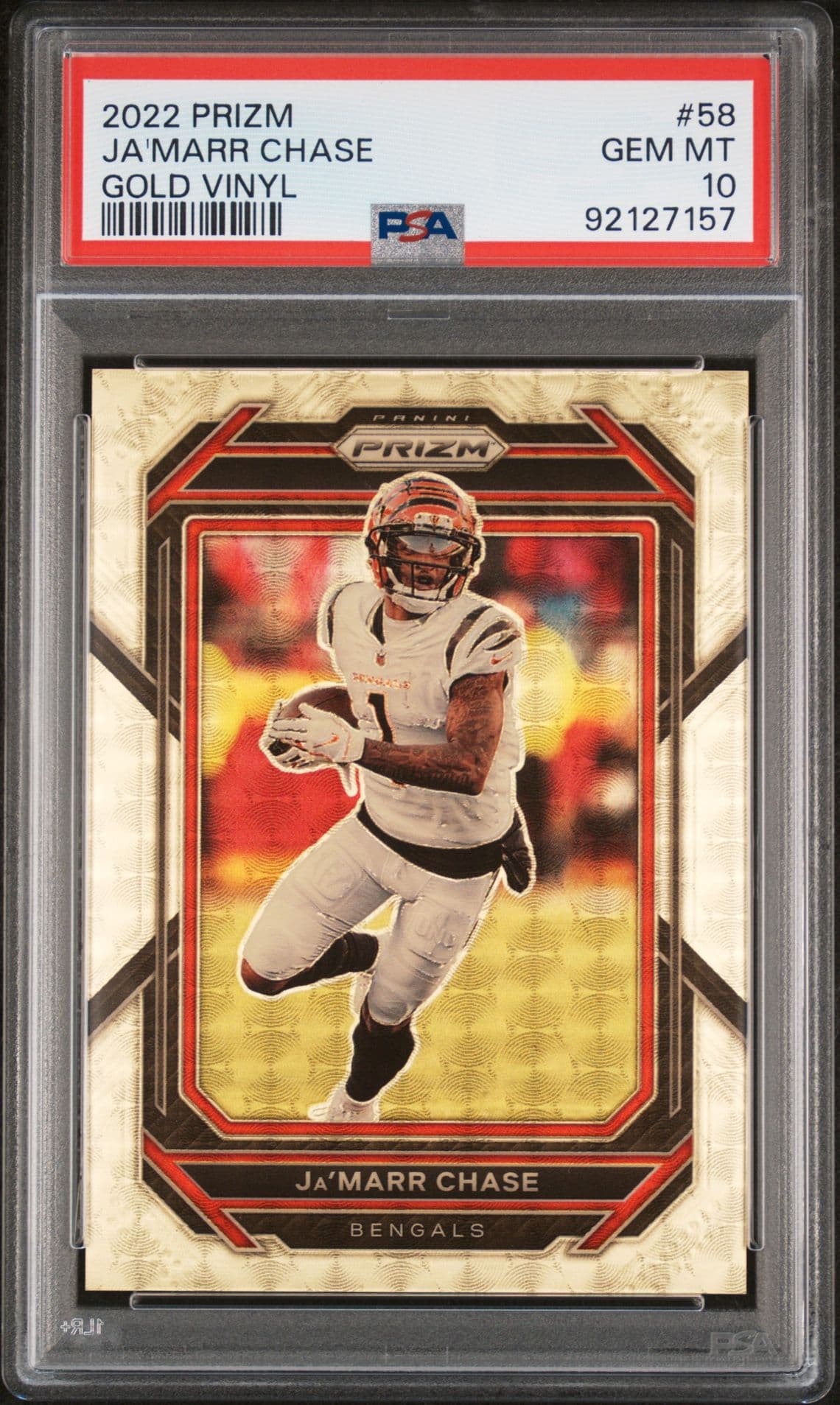 Ja'Marr Chase 2022 panini Panini Prizm