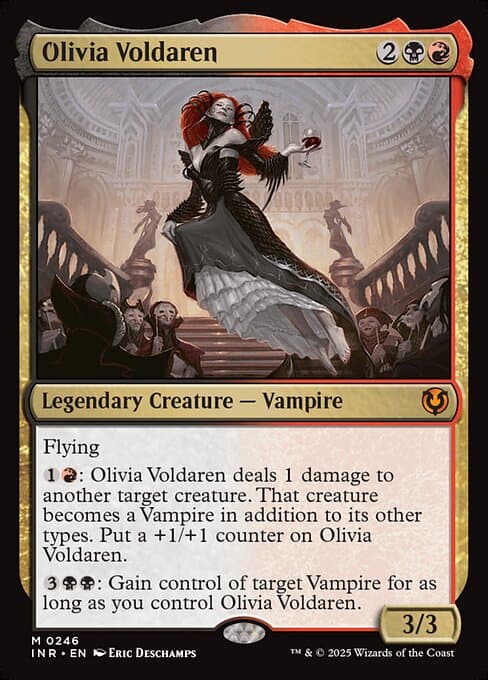 Olivia Voldaren 2011 Magic: The Gathering Innistrad