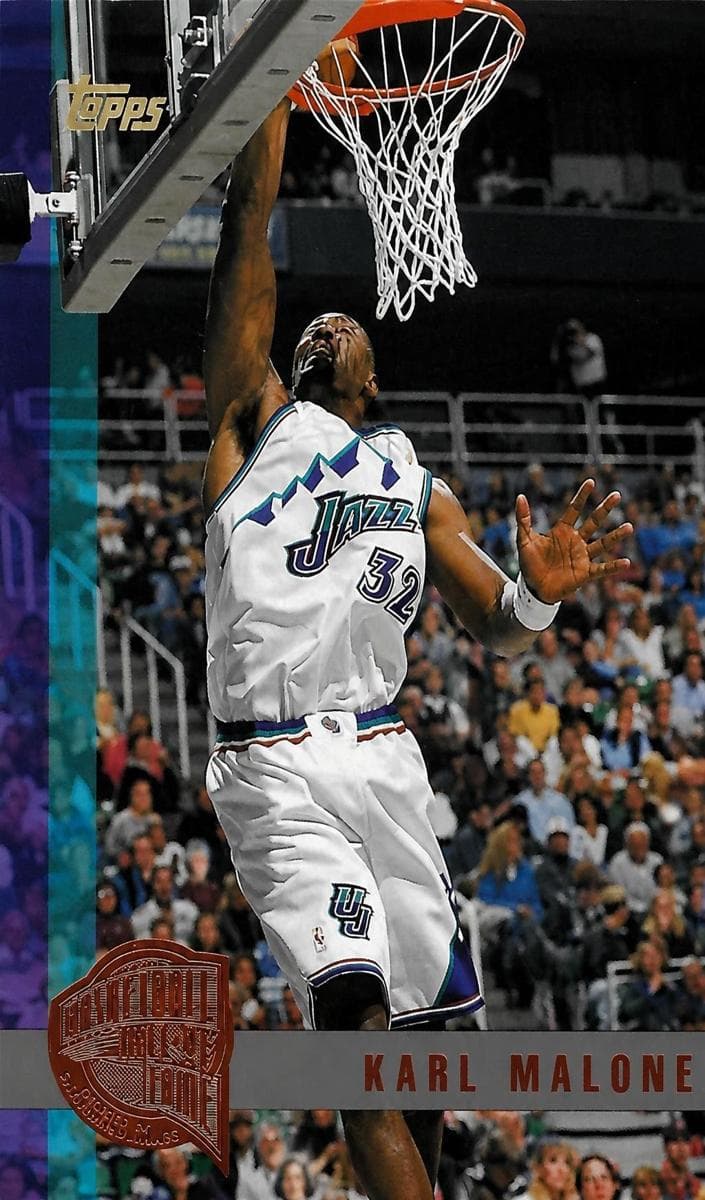 Karl Malone 1997 topps