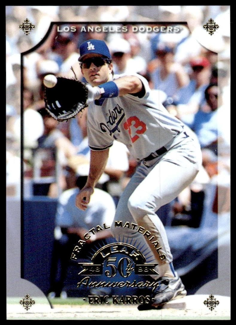 Eric Karros 1998 leaf Leaf