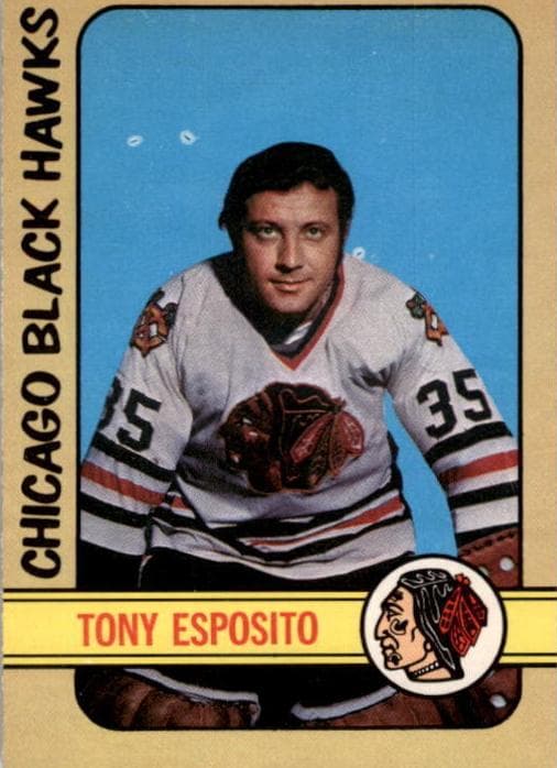 Tony Esposito 1972 topps O-Pee-Chee
