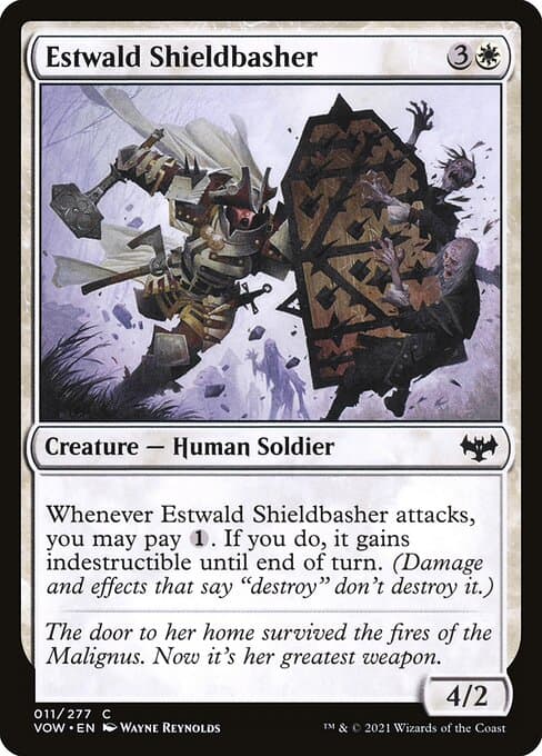 Estwald Shieldbasher 2022 Magic: The Gathering Innistrad: Double Feature