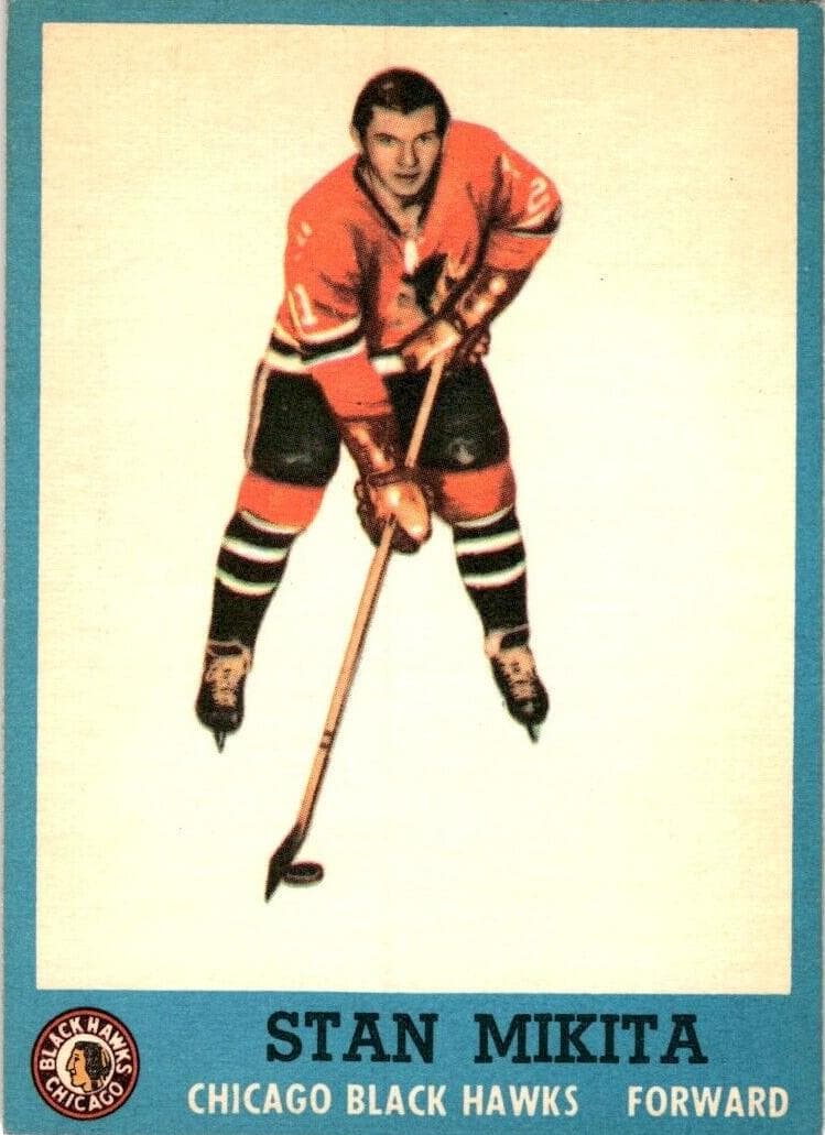 Stan Mikita 1962 topps Topps