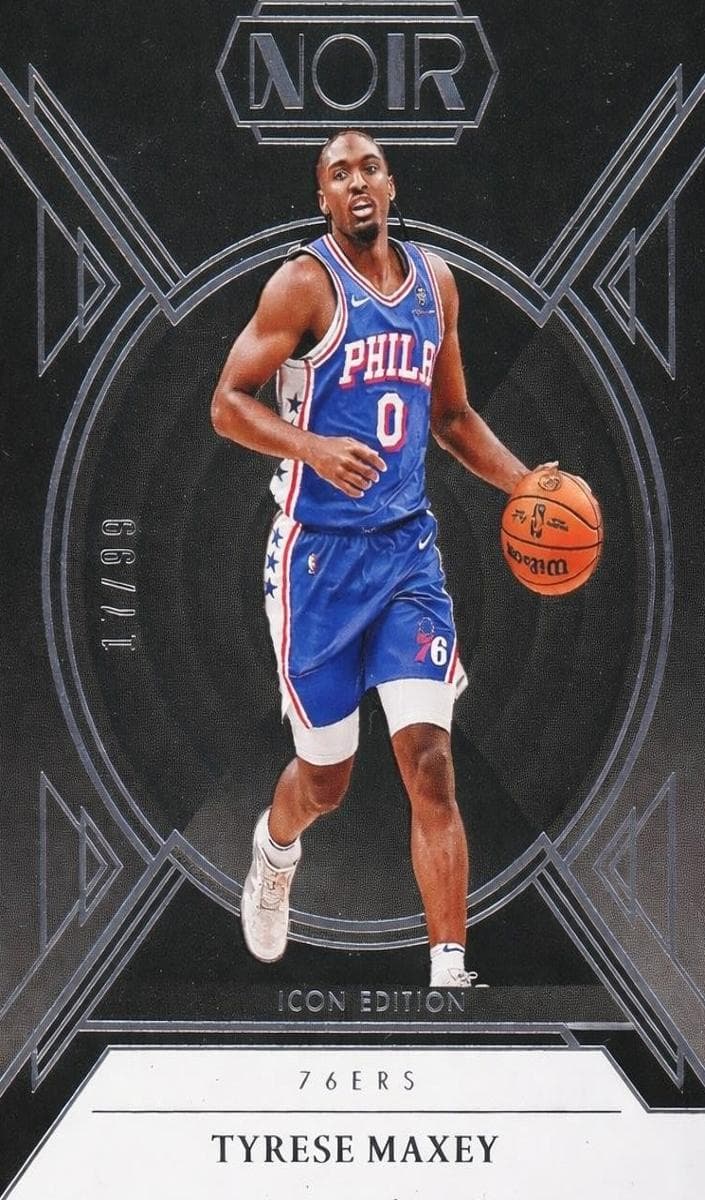 Tyrese Maxey 2024 panini Panini Noir
