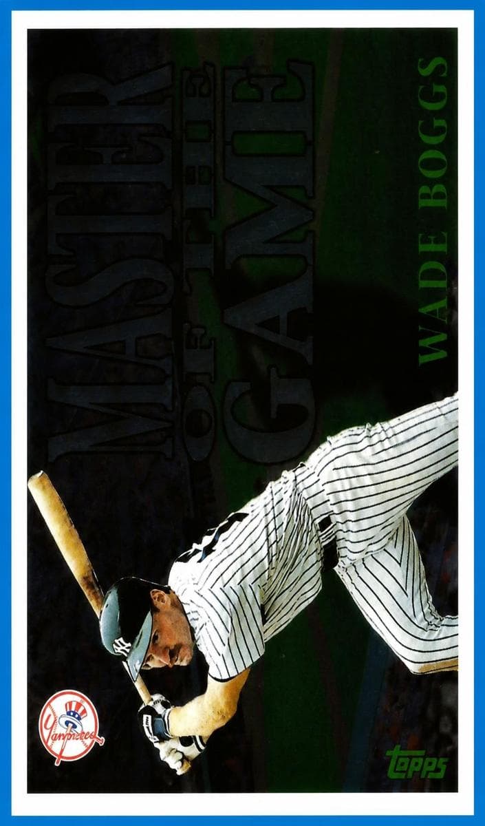 Wade Boggs 1996 topps Topps Chrome