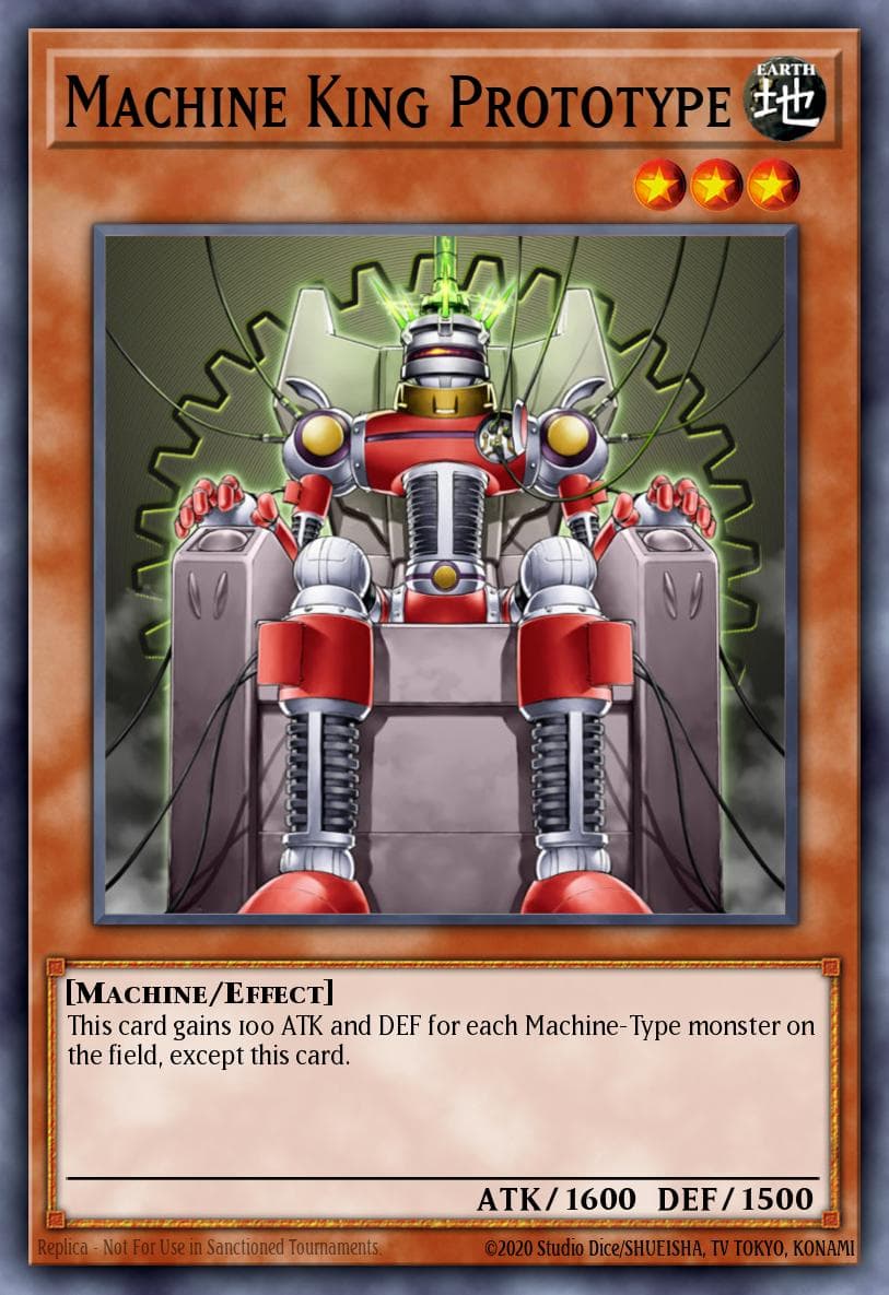Machine King Prototype 2014 Yu-Gi-Oh! Battle Pack 3: Monster League 1st Edition