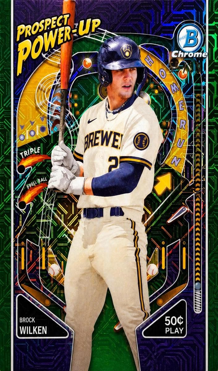 Brock Wilken 2024 bowman Bowman Chrome