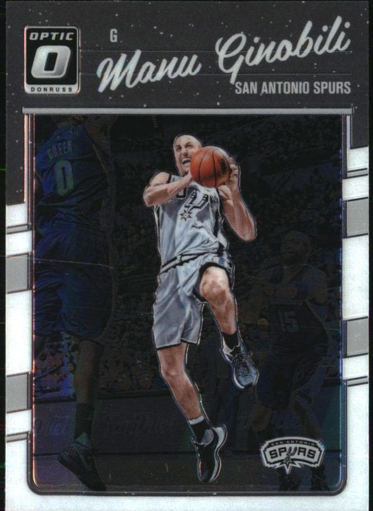 Manu Ginobili 2016 panini Donruss Optic