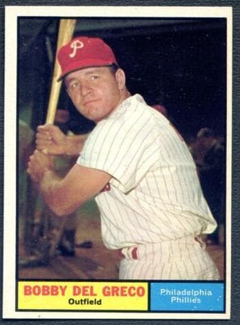 Bobby Del Greco 1961 topps Topps