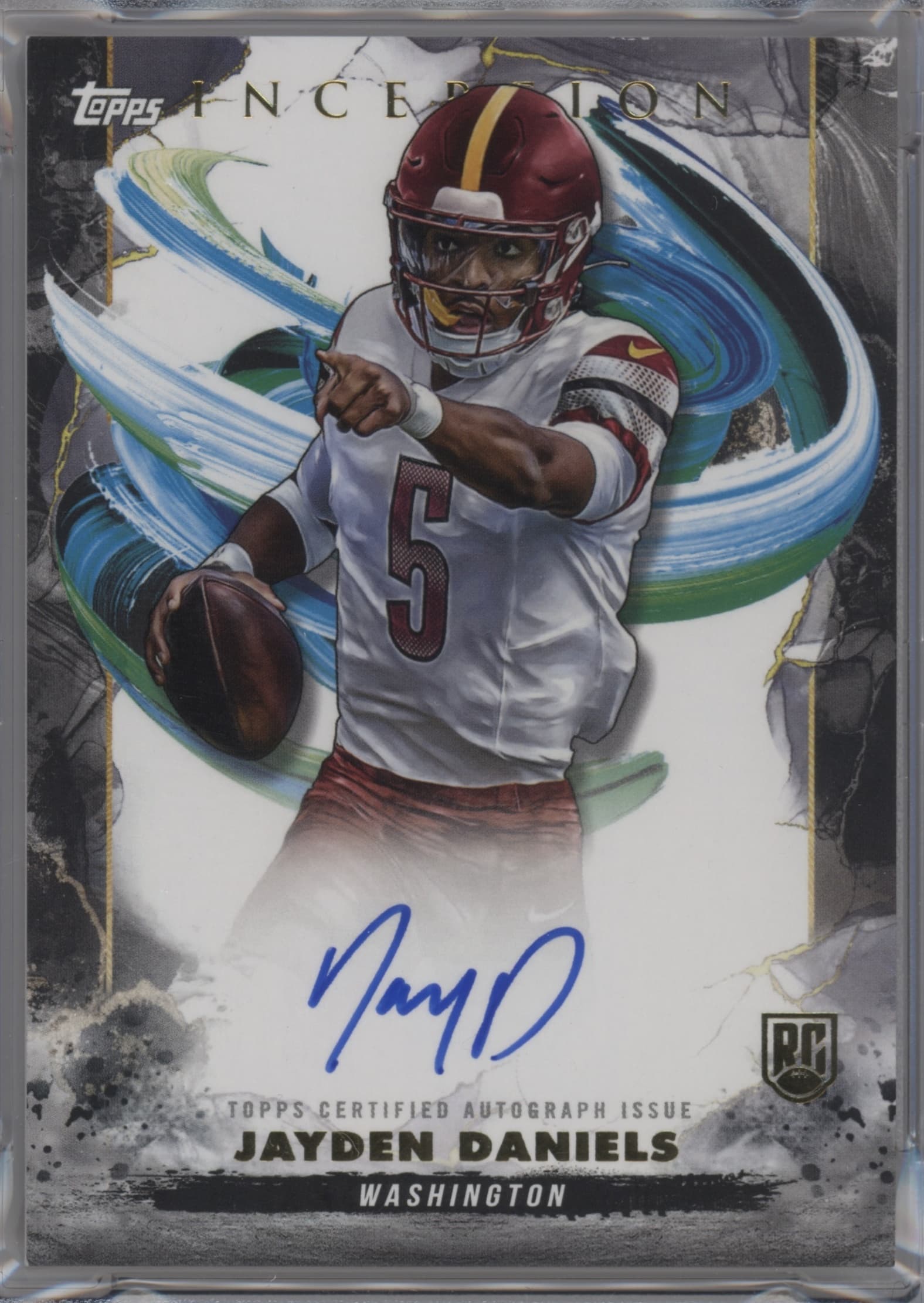 Jayden Daniels 2024 topps