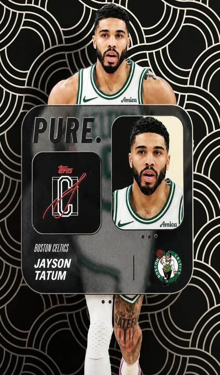 Jayson Tatum 2025 topps Topps Signature Class