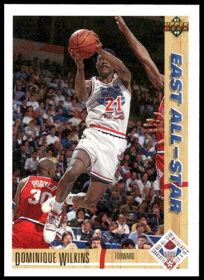 Dominique Wilkins 1991 upper-deck Upper Deck
