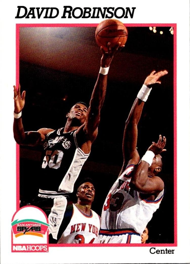David Robinson 1991 panini Hoops