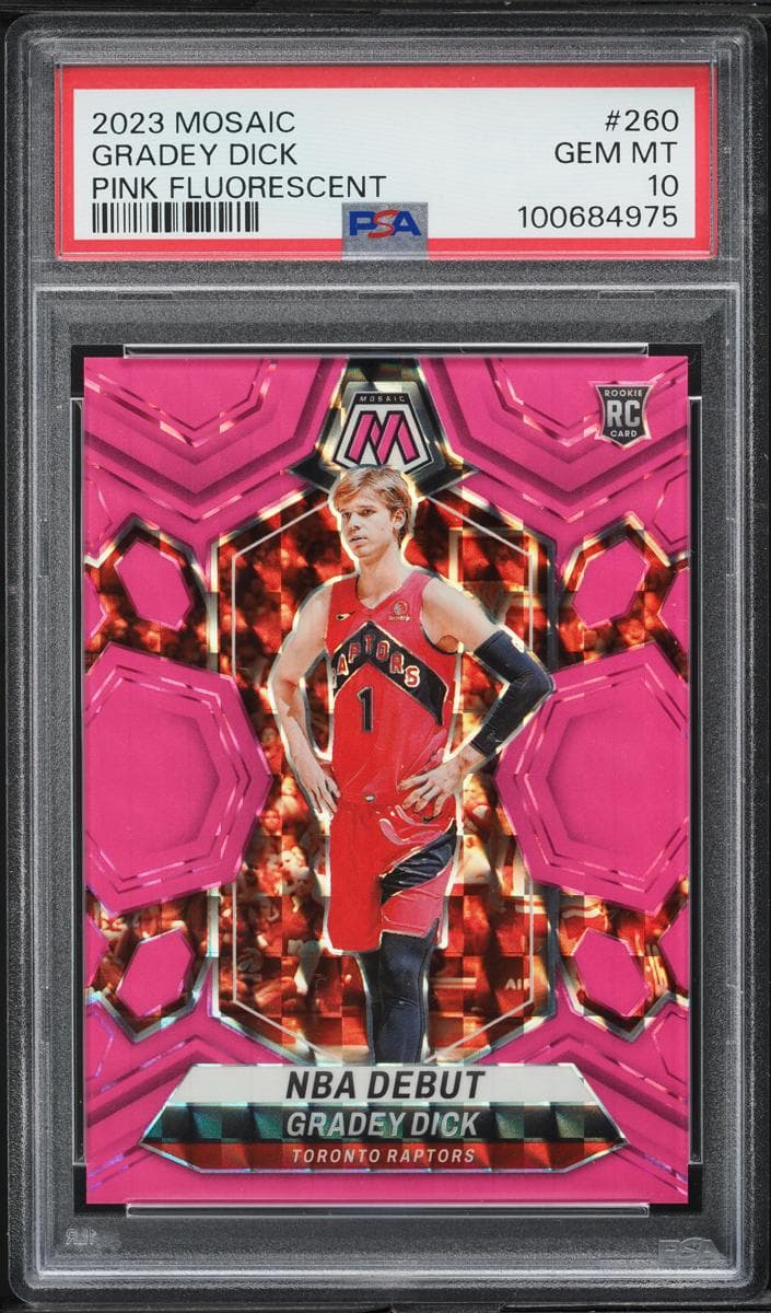 Gradey Dick 2023 panini Panini Mosaic