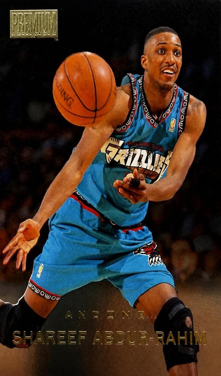 Shareef Abdur-Rahim 1997 fleer SkyBox Premium