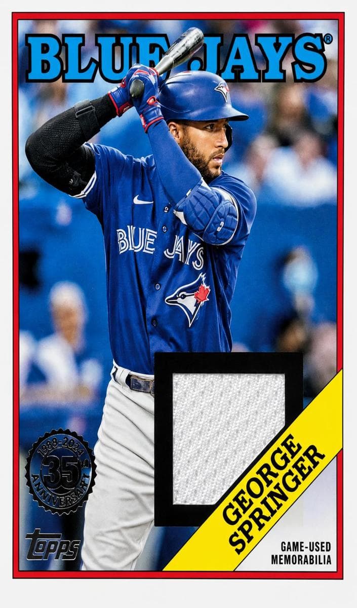 George Springer 2023 topps Topps