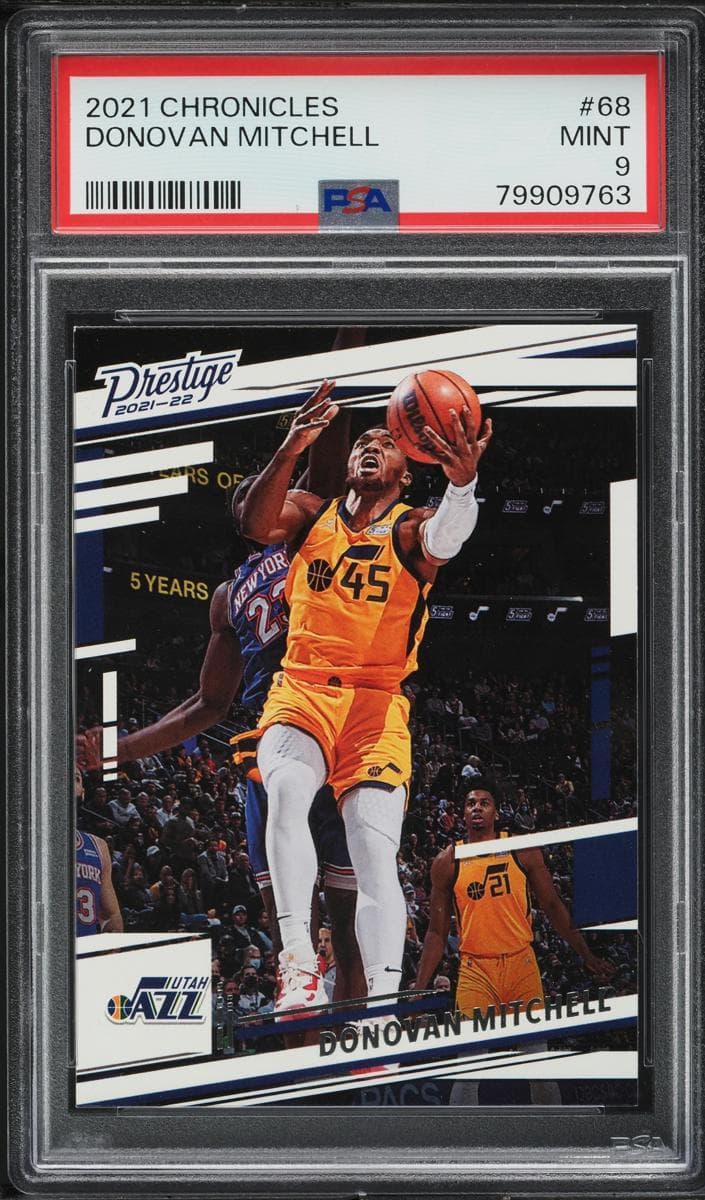 Donovan Mitchell 2021 panini Panini National Treasures