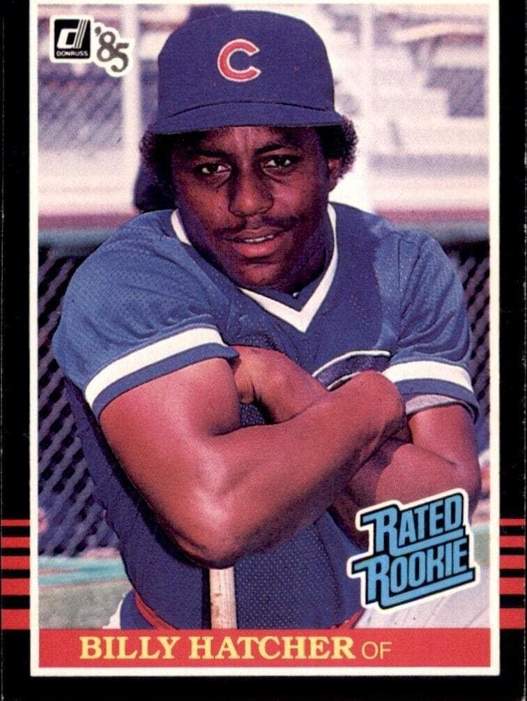Billy Hatcher trading card