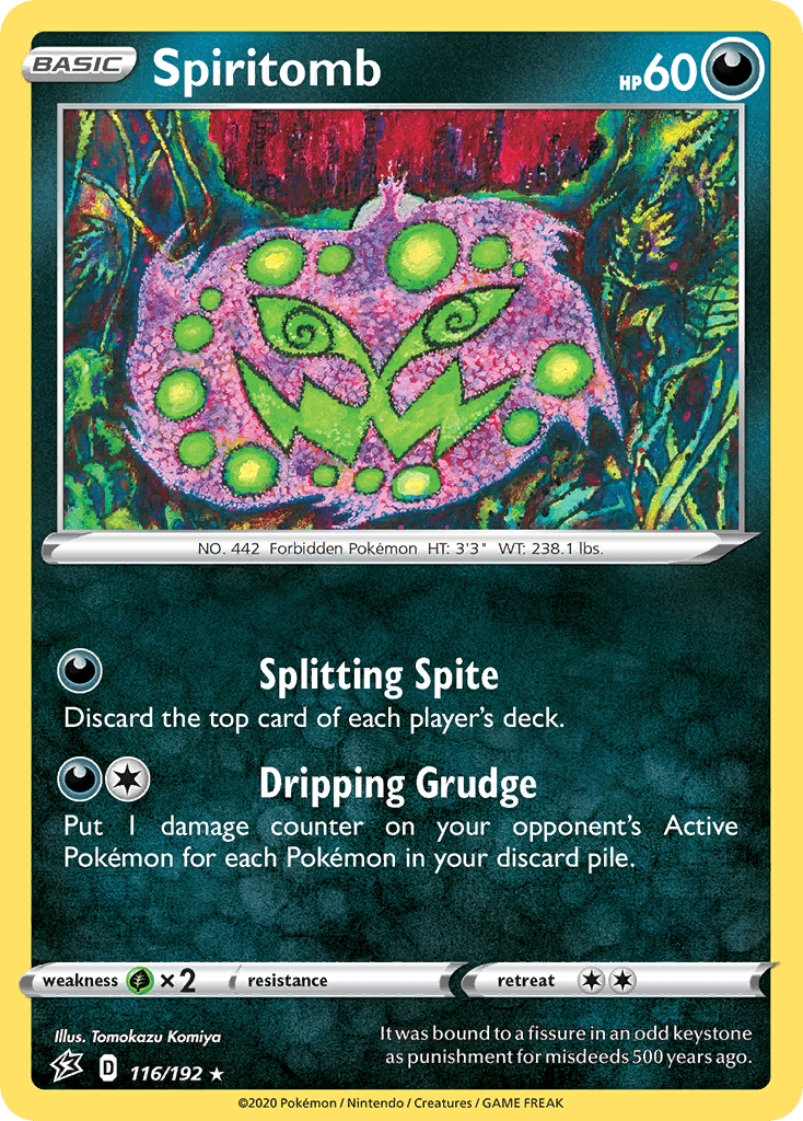Spiritomb 2020 Pokemon Rebel Clash