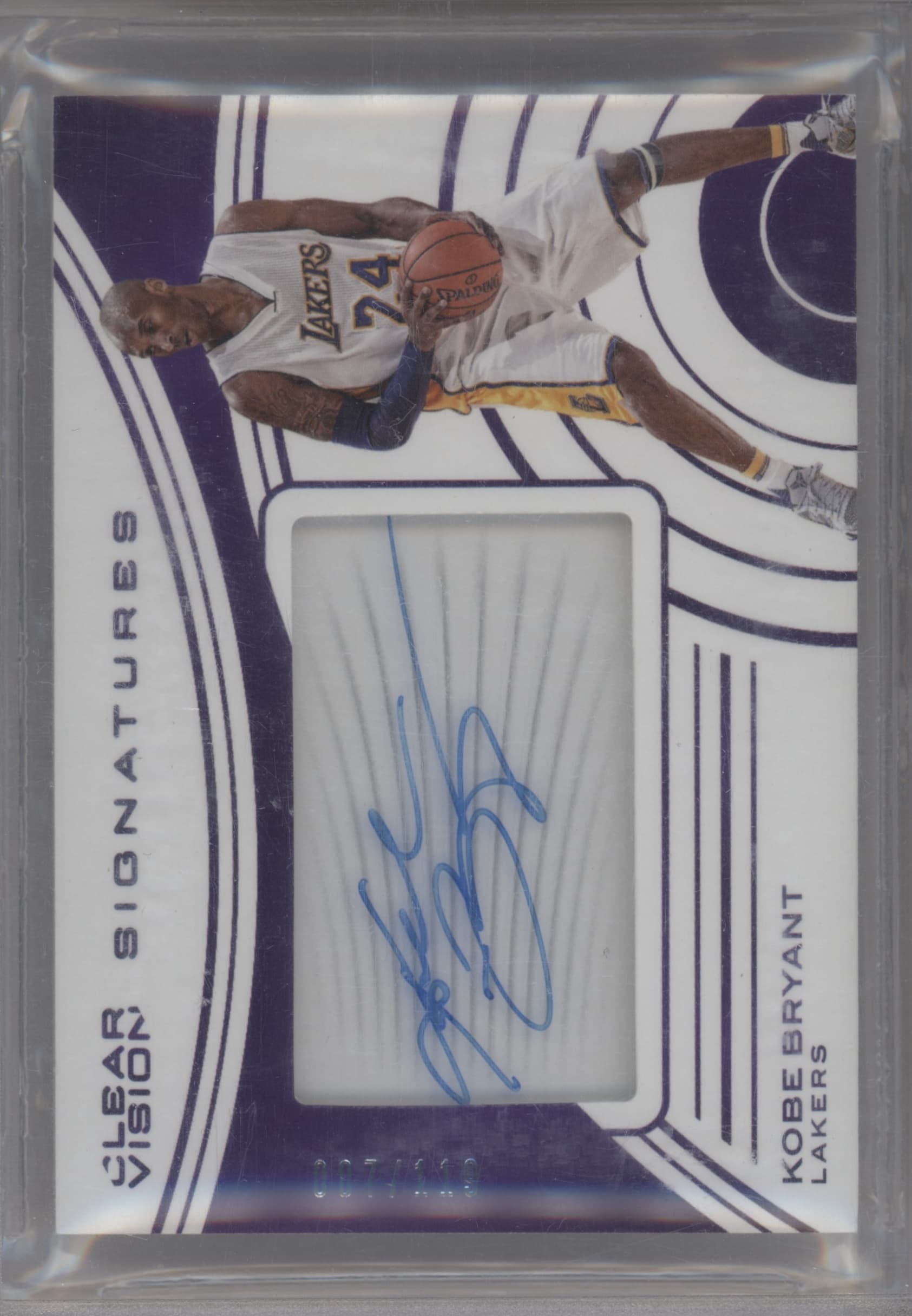 Kobe Bryant 2015 panini