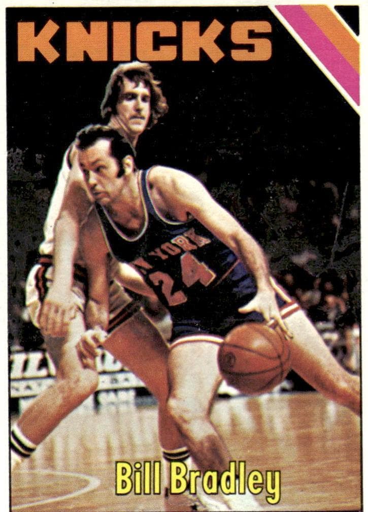Bill Bradley 1975 topps Topps