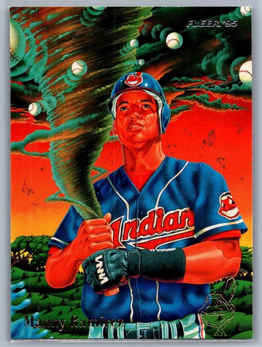 Manny Ramirez 1995 fleer Fleer