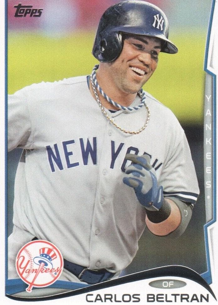 Carlos Beltran 2014 topps Topps