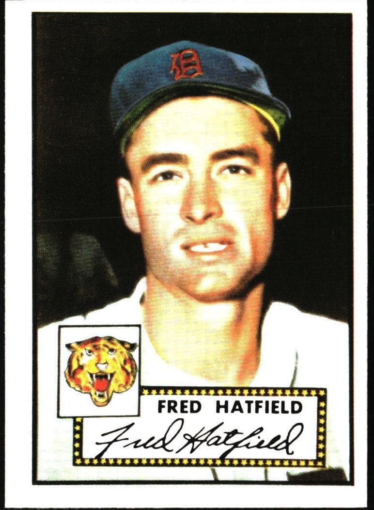 Fred Hatfield 1952 topps Topps