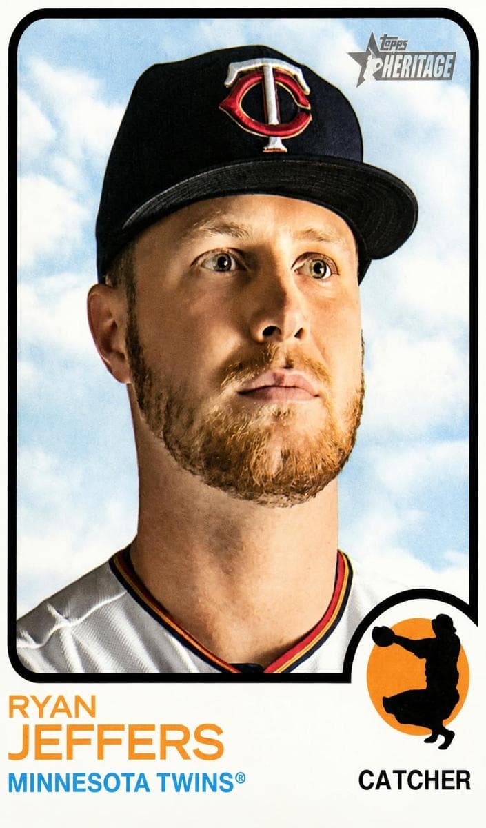 Ryan Jeffers 2022 topps Topps Heritage