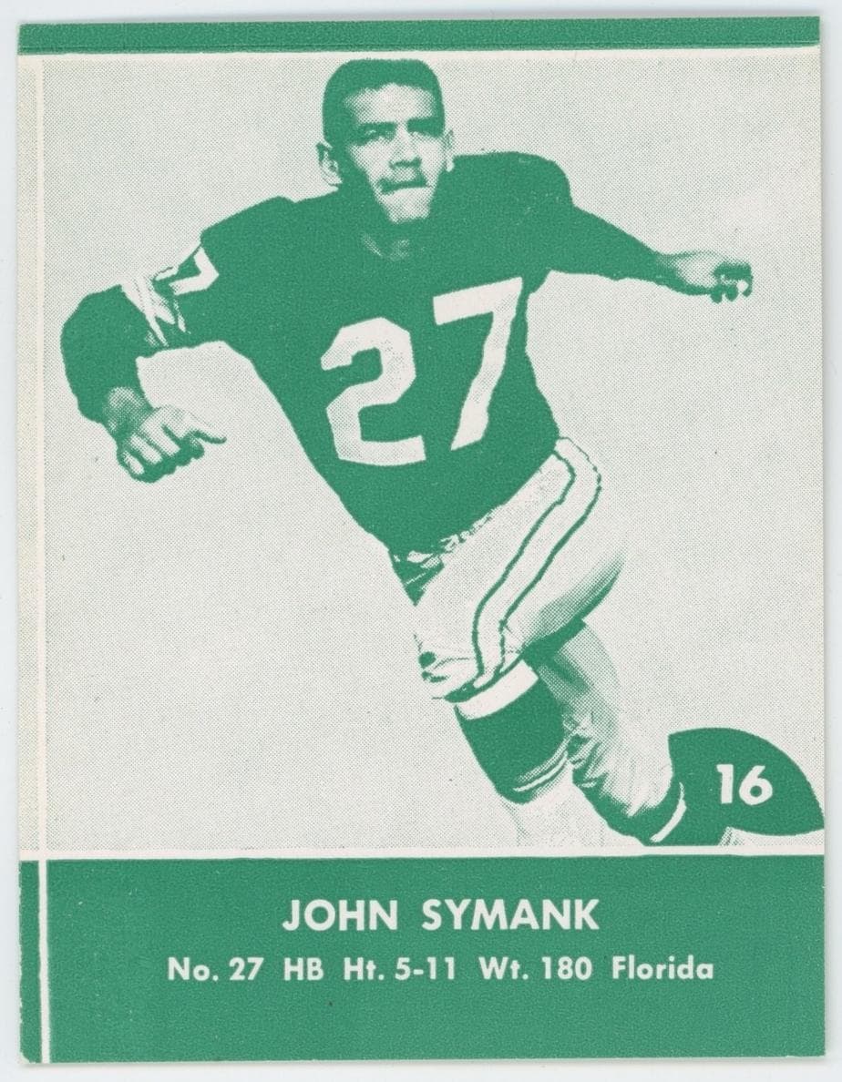 John Symank 1961 unknown