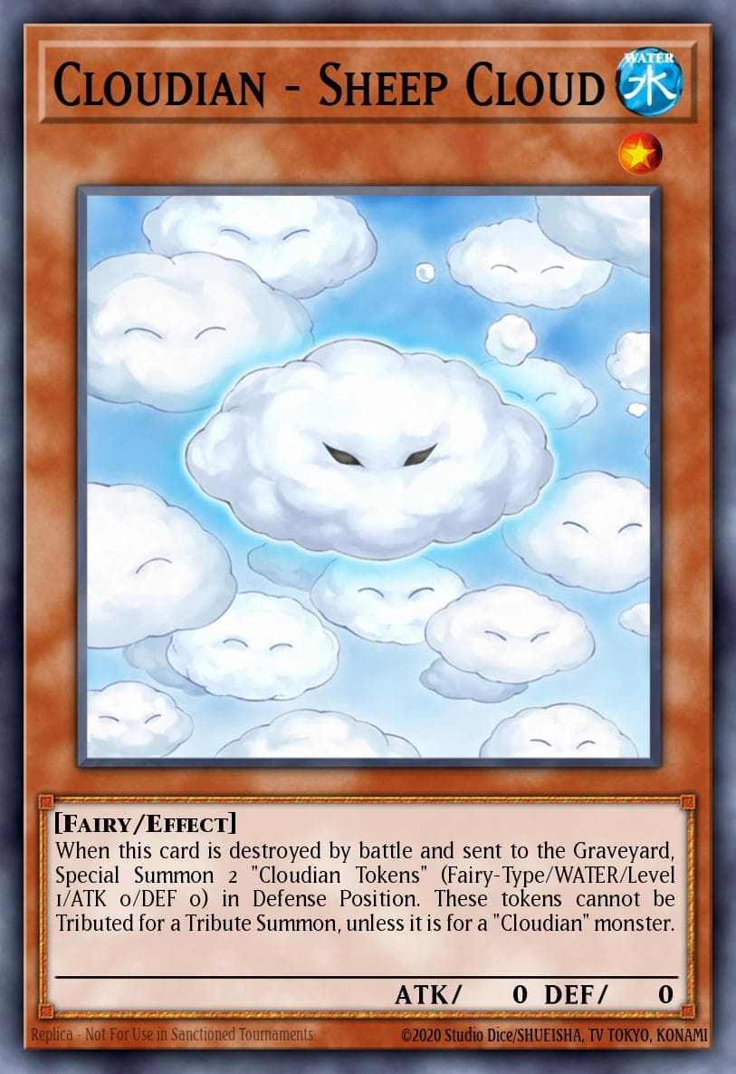 Cloudian - Sheep Cloud 2007 Yu-Gi-Oh! Gladiator's Assault