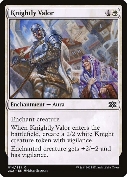 Knightly Valor 2012 Magic: The Gathering Return to Ravnica