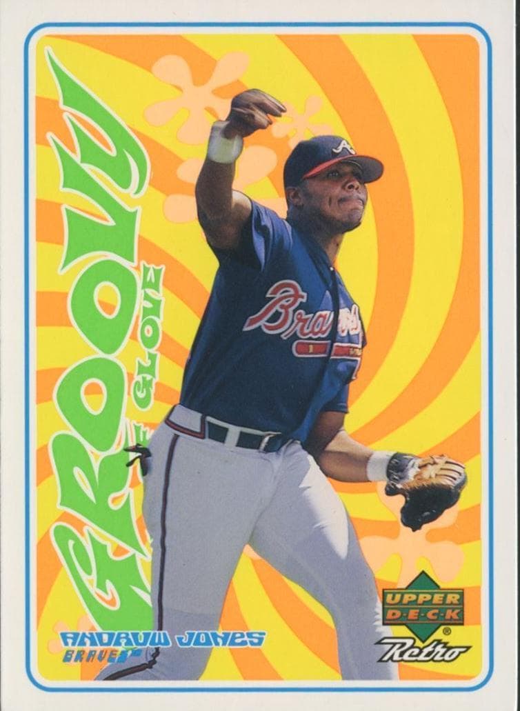 Andruw Jones 1998 upper-deck Upper Deck Retro