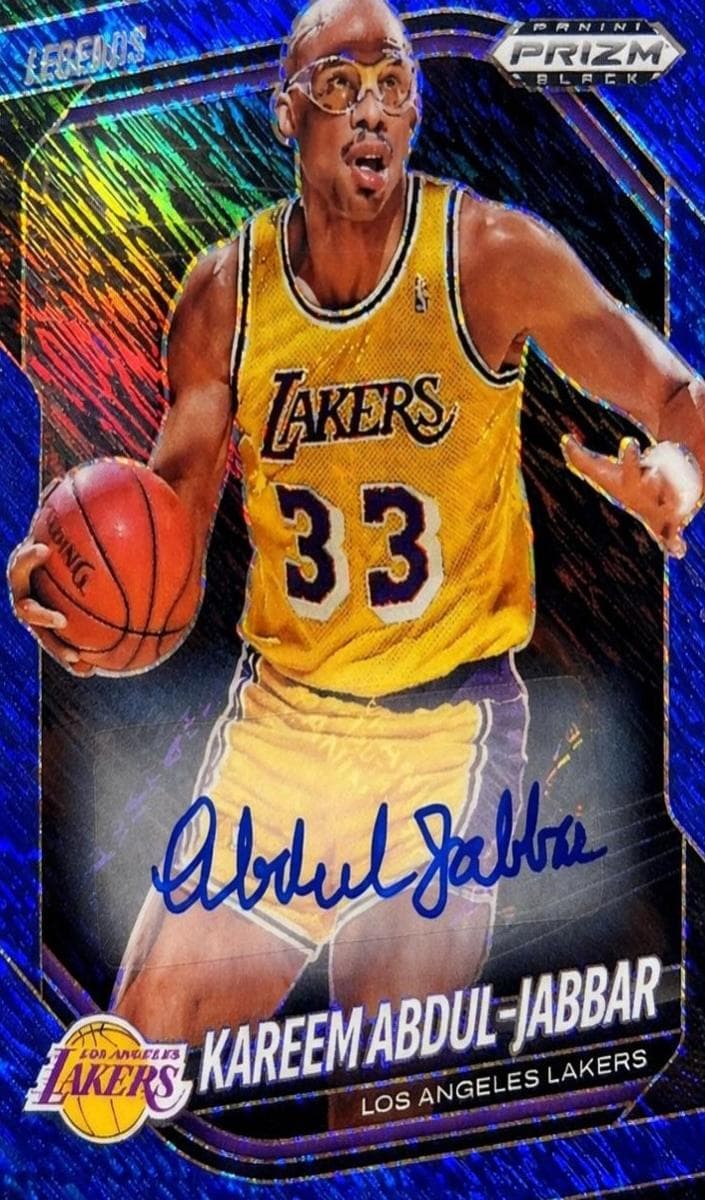 Kareem Abdul-Jabbar 2024 panini Panini Prizm Black