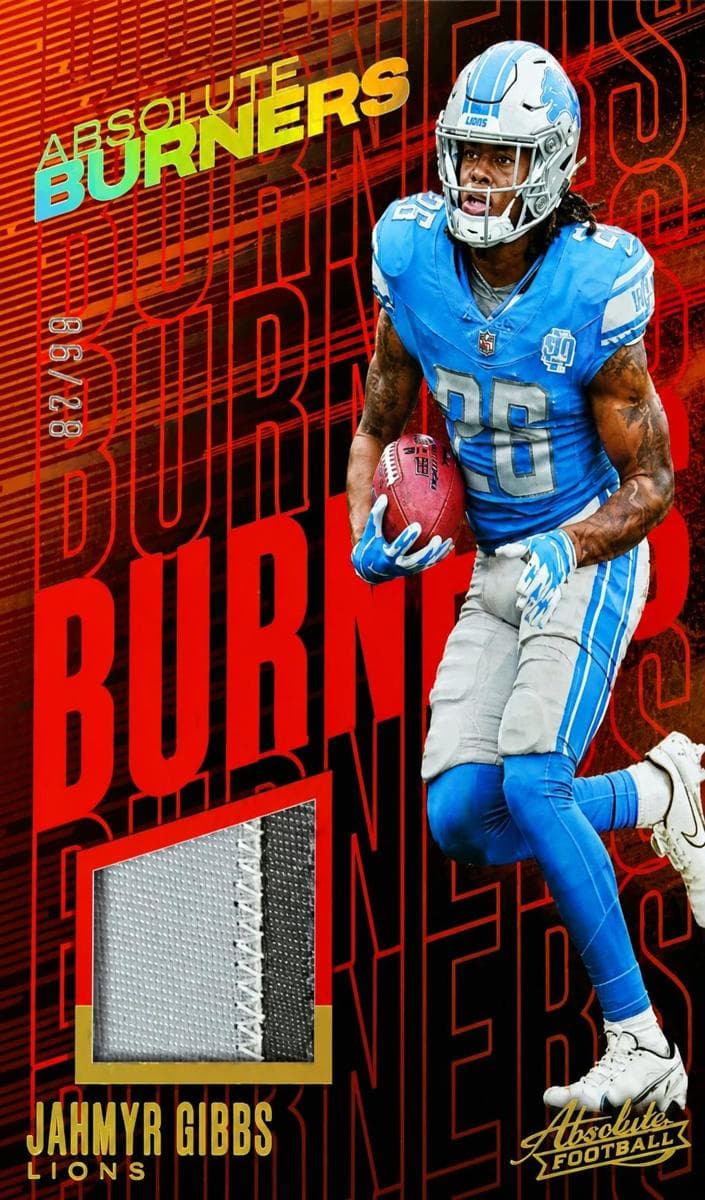 Jahmyr Gibbs 2023 panini Panini Absolute