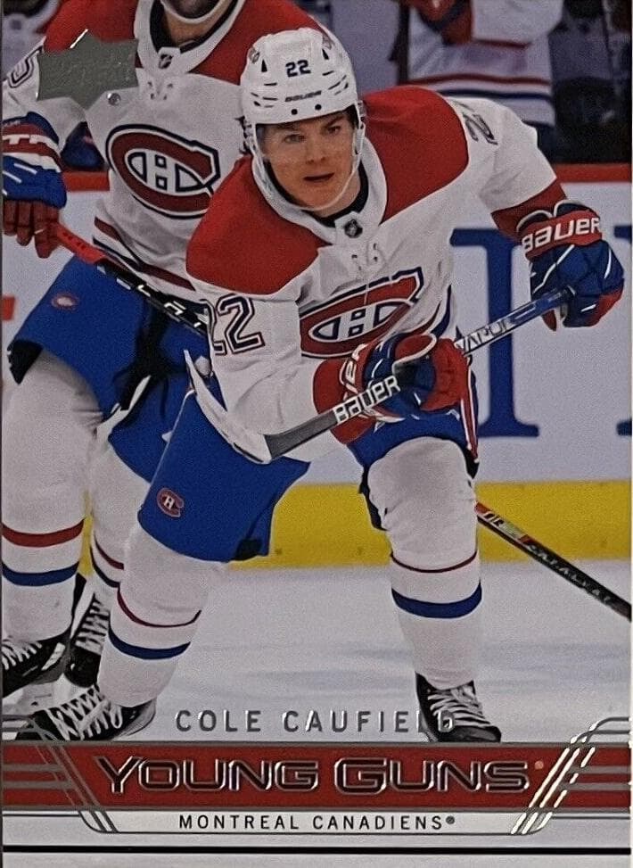 Cole Caufield 2021 upper-deck Upper Deck