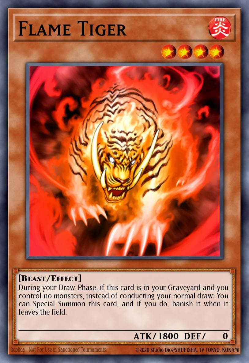 Flame Tiger #GAOV-EN039