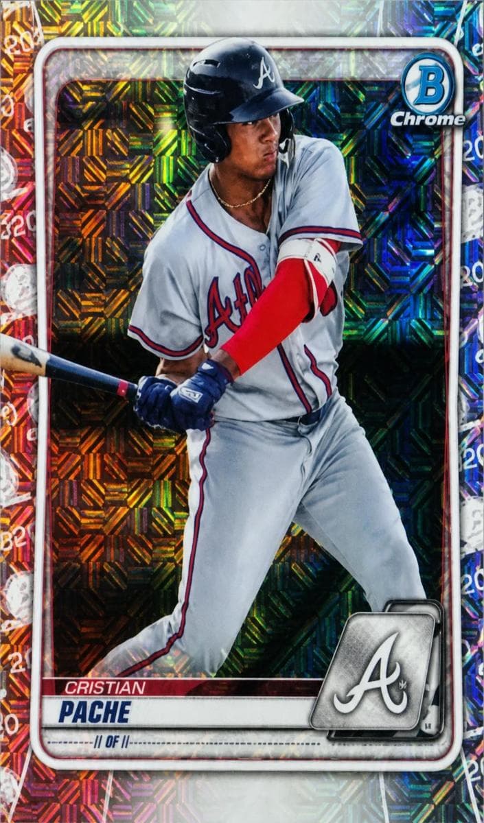 Cristian Pache 2020 bowman Bowman Chrome