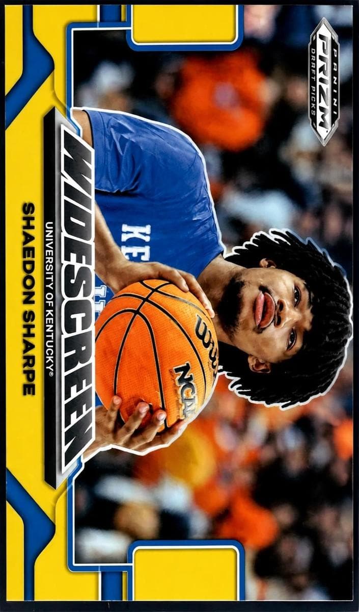 Shaedon Sharpe 2022 panini Panini Prizm Draft Picks