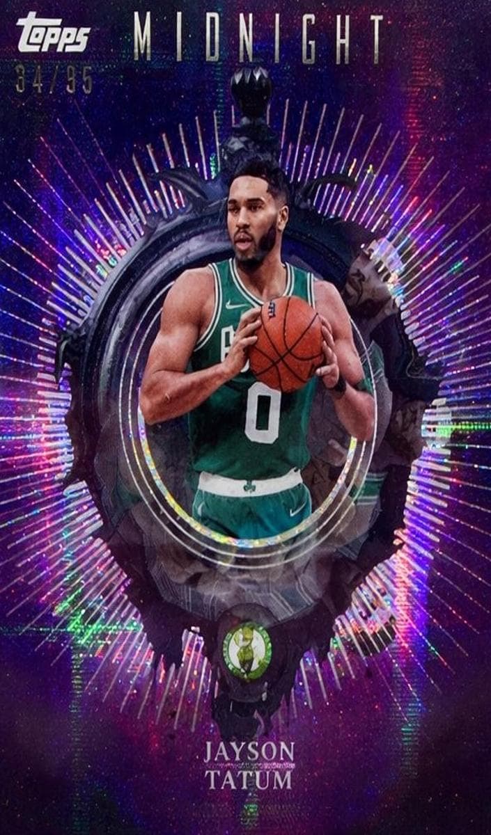 Jayson Tatum 2025 topps Topps Midnight