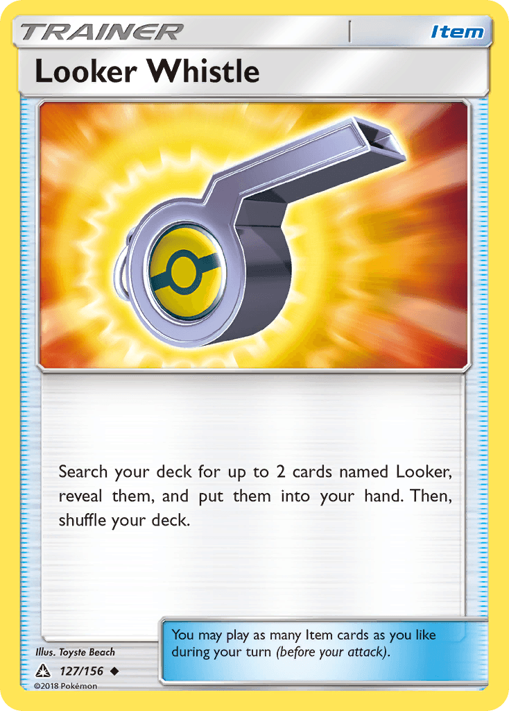 Looker Whistle 2018 Pokemon