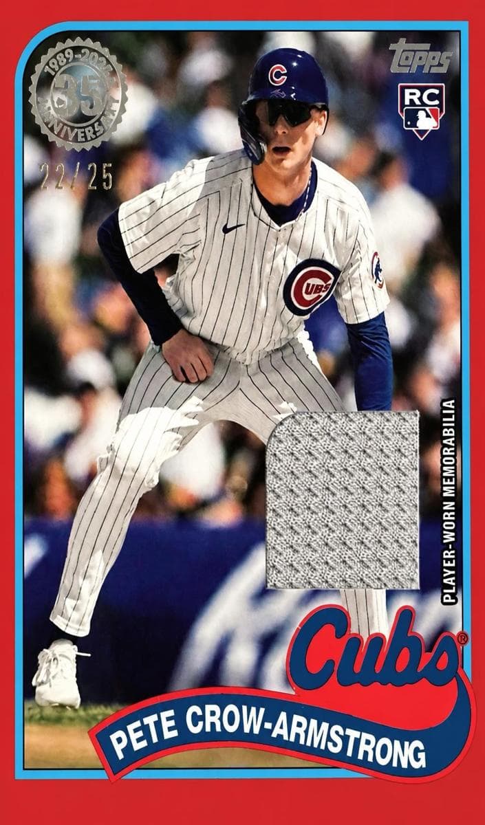 Pete Crow-Armstrong 2024 topps Topps Update