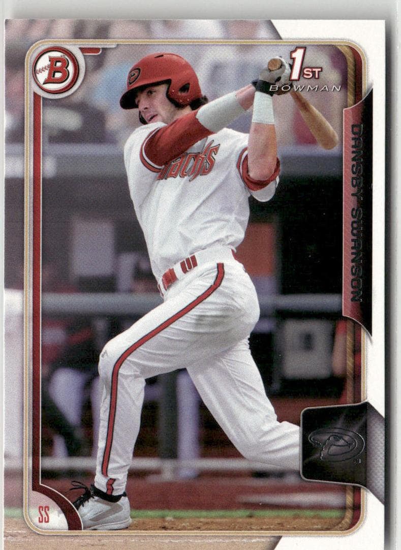 Dansby Swanson 2015 bowman Bowman Draft