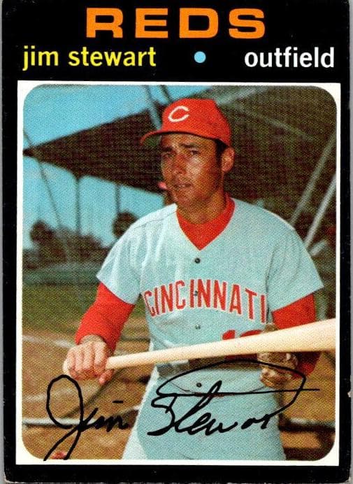Jimmy Stewart 1971 topps Topps