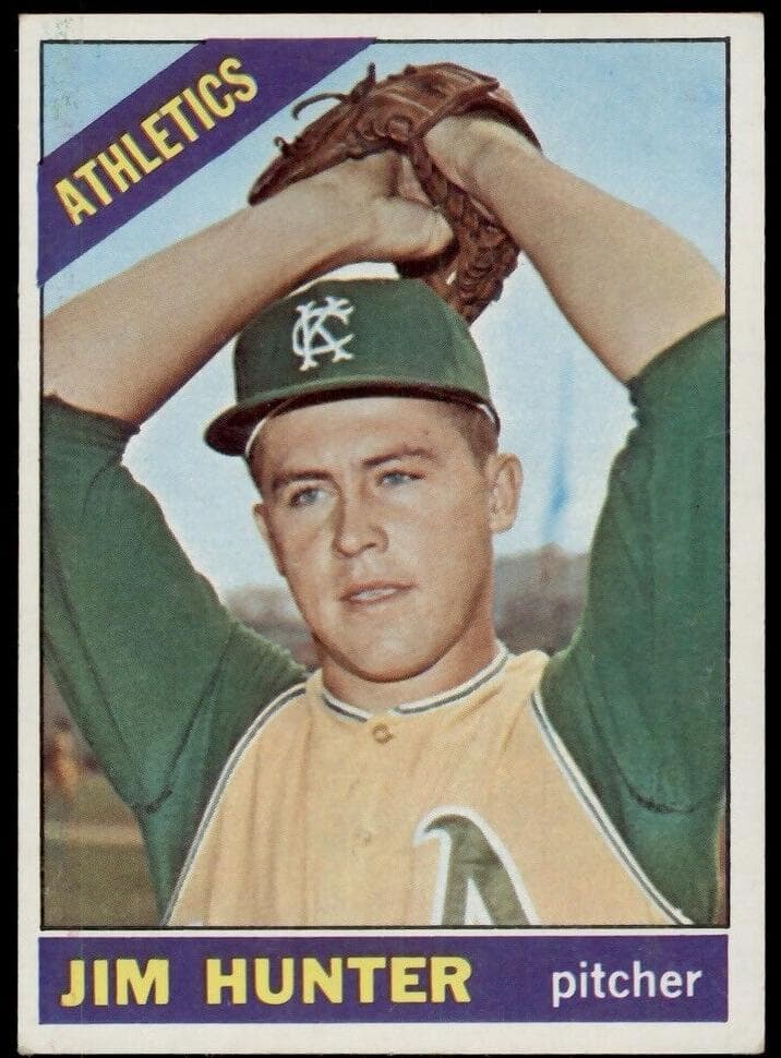 Jim Hunter 1966 topps Topps