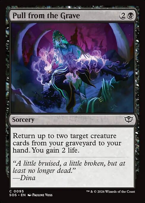 Pull from the Grave 2026 Magic: The Gathering Secrets of Strixhaven