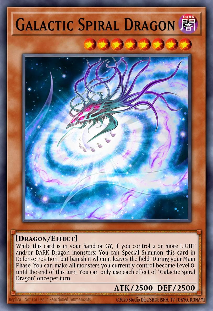 Galactic Spiral Dragon 2019 Yu-Gi-Oh! Chaos Impact