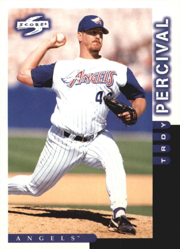 Troy Percival 1998 panini Score