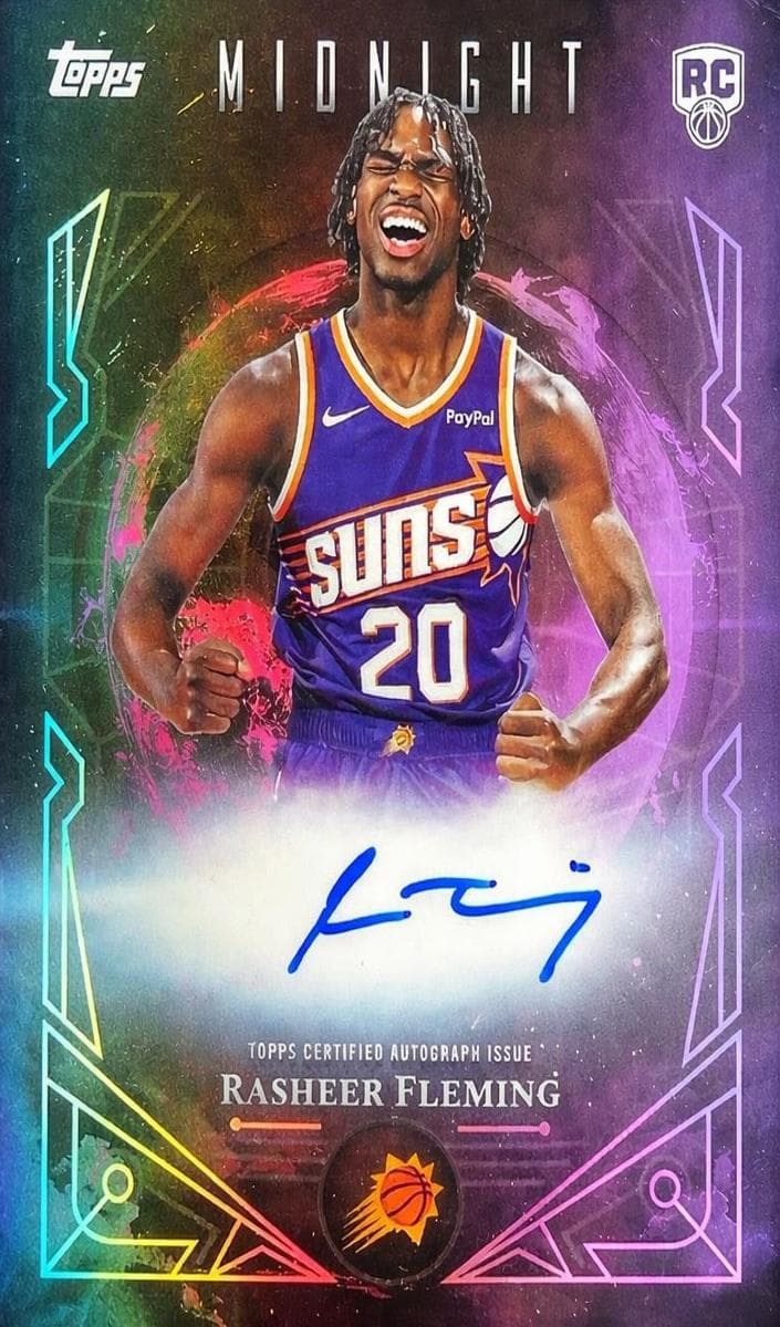 Rasheer Fleming 2025 topps Topps Midnight